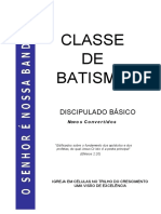 Apostila DISCIPULADO BASICO SOBRE BATISMO NAS AGUAS