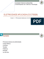 Aula 2 - Principios Básicos e Lei de Ohm