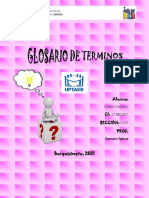 Glosario de Terminos Maria Cedeño