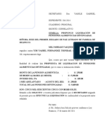 Liquidación de Pensiones Devengadas Despues de Aumento