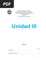 Unidad III