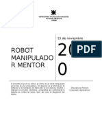 ROBOT MANIPULADOR MENTOR (Educacional)