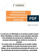 2° Unidad Interv PSP en Escritura Tercero 2020-1