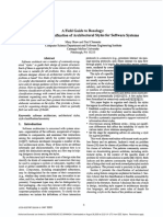 A Field Guide To Boxology: Preliminary Classification of Architectural Styles For Software Systems