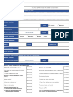 Solicitud de Personas en Situacion de Vulnerabilidad