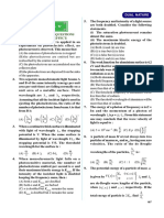 Single Answer Type Questions Photoelectric Effect:: Dual Nature