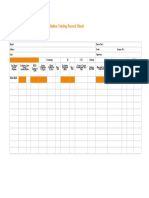 Appendix 10 Electrical Installation Testing Record Sheet