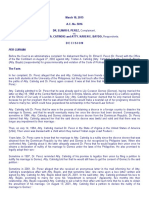 March 10, 2015 A.C. No. 5816 DR. ELMAR 0. PEREZ, Complainant, Atty. Tristan A. Catindig and Atty. Karen E. Baydo, Respondents. Decision