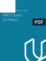 AWS Cloud Architect: Nanodegree Program Syllabus