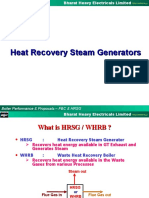 Heat Recovery Steam Generators