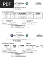 Republic of The Philippines: ODC Form 1 O.R. Scrub Form