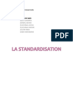 La Standardisation