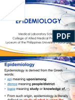 Topic 4. Epidemiology