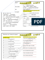 Grade 9 Tenses Quiz