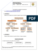 NATURALES Mezclas y separaciones-SEMANA 13, PERIODO 3