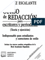 Escalante - Curso de Redacción