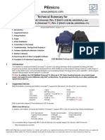 PE4576 - Technical Summary For Multilink Universal and Multilink Universal FX