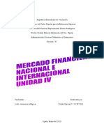 Mercado Financiero Nacional e Internacional