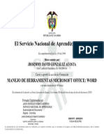 Curso de Herramienta Word