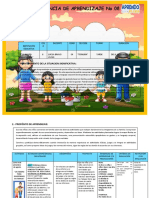 Planificacion Del 06 de Setiembre Al 10 de Set.