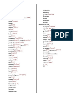 Word List Family Members