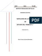 Elaboración de Antologías de La Materia de Estudio Del Trabajo Ii - Lib