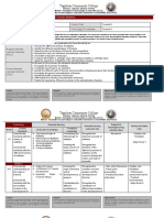 Tagoloan Community College: Outcomes-Based Teaching and Learning Plan in Forensic Ballistics