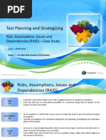 04 RAID Test Planning Strategizing Case Study - Specialist