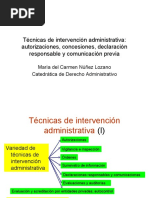 Técnicas de Intervención Administrativa 19 20