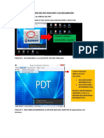 Llenado Del PDT 3500 Daot y Su Declaracion