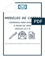 Modelos de Cartas - Campanha Reino de Deus