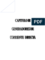 Capitulo III Generadores C.C.