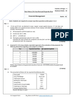 FM & Eco - Test 1