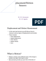 Displacement - Measurement - Lecture 5