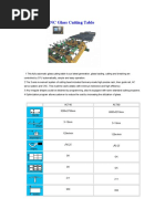 CNC Glass Cutting Table