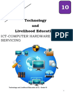 Technology and Livelihood Education: Ict-Computer Hardware Servicing