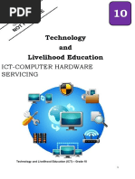 Technology and Livelihood Education: Ict-Computer Hardware Servicing