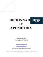 Apometria FR Dictionnaire D'apometria