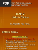 Tema 2 - Historia Clinica