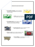 Medio Ambiente Significado de Contenedores