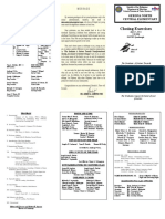 Closing Exercises: Gerona North Central Elementary School