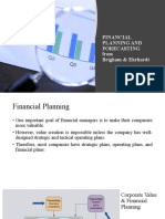 Financial Planning and Forecasting From Brigham & Ehrhardt