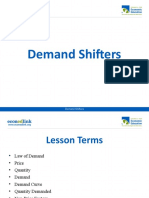 Demand Shifters