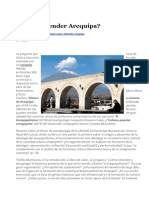 Articulos Sobre Arequipa