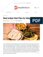 Best Indian Diet Plan For Weight Loss: Download The App