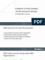 Using Terraform in The Context of AWS Multi-Account Setups