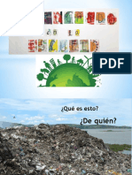 Presentación RECICLAJE para Exponer