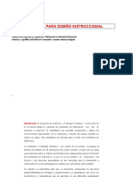 Plantilla de Diseno Instruccional