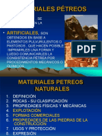 Materiales Pétreos