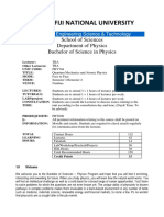 PHY704 Quantum Mechanics and Atomic Physics 2020